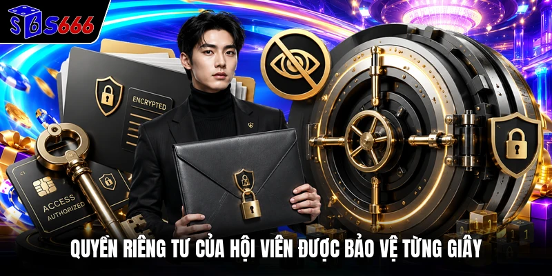 Quyền riêng tư của hội viên được bảo vệ từng giây